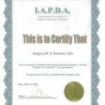 CDA Designation IAPDA